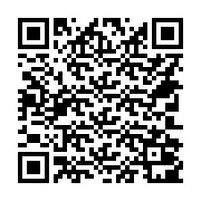 Kode QR untuk nomor Telepon +14702001110