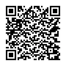 Kode QR untuk nomor Telepon +14702001120