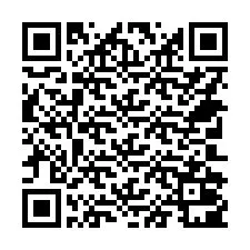 QR-Code für Telefonnummer +14702001144