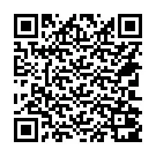 Código QR para número de teléfono +14702001150