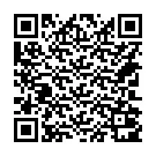 QR Code pour le numéro de téléphone +14702001155