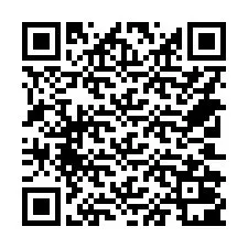 QR-koodi puhelinnumerolle +14702001183