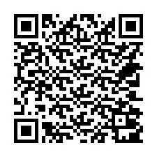 Código QR para número de telefone +14702001189