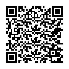 Kod QR dla numeru telefonu +14702001196