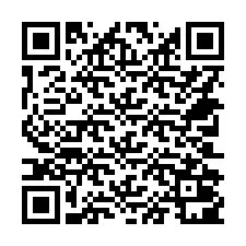 QR-код для номера телефона +14702001198