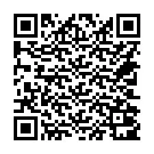 QR kód a telefonszámhoz +14702001199