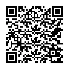 Codice QR per il numero di telefono +14702001427