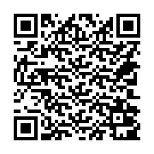 QR-code voor telefoonnummer +14702001519