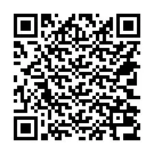 Kode QR untuk nomor Telepon +14702036120