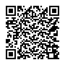 QR Code สำหรับหมายเลขโทรศัพท์ +14702040890