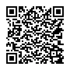 QR-koodi puhelinnumerolle +14702187308