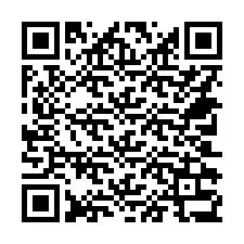 QR Code สำหรับหมายเลขโทรศัพท์ +14702337098