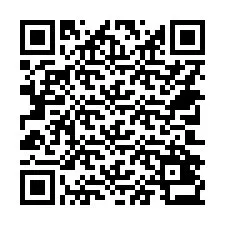 Código QR para número de telefone +14702433648