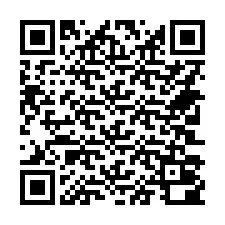 Código QR para número de teléfono +14703000276