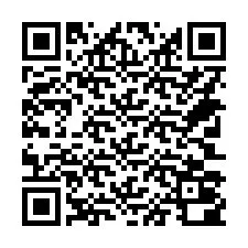 QR-code voor telefoonnummer +14703000321