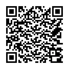 QR-Code für Telefonnummer +14703000437