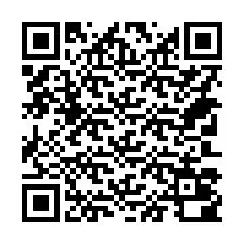 Código QR para número de teléfono +14703000445