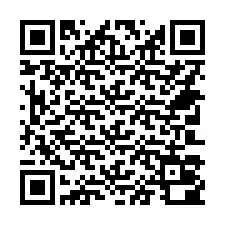 QR Code สำหรับหมายเลขโทรศัพท์ +14703000454