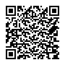 QR-koodi puhelinnumerolle +14703004257