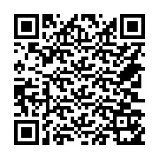 QR-koodi puhelinnumerolle +14703151373