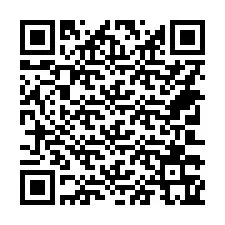 Código QR para número de telefone +14703365755