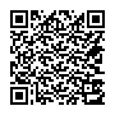 Codice QR per il numero di telefono +14703513832