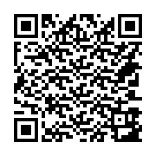 QR Code pour le numéro de téléphone +14703983085