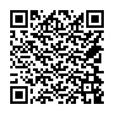 QR kód a telefonszámhoz +14704149023