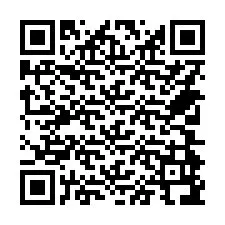 Kode QR untuk nomor Telepon +14704996023