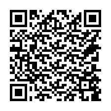 Codice QR per il numero di telefono +14705589341