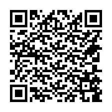 Kod QR dla numeru telefonu +14705589502