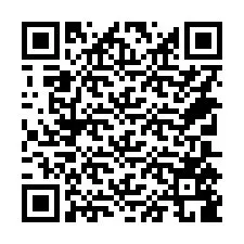 Kode QR untuk nomor Telepon +14705589751