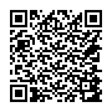 QR-Code für Telefonnummer +14705883289