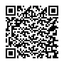 Código QR para número de teléfono +14706399170