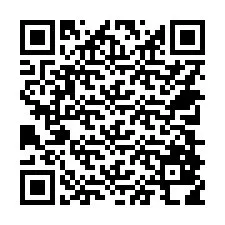 QR kód a telefonszámhoz +14708818768