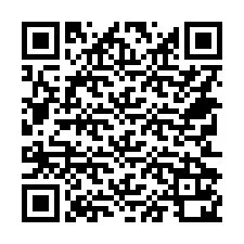 Código QR para número de teléfono +14752120224