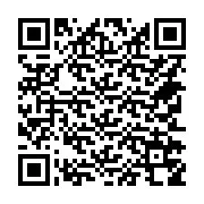 Kod QR dla numeru telefonu +14752758432