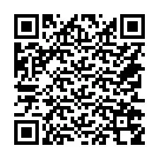 QR-Code für Telefonnummer +14752758919