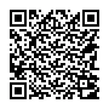 QR Code pour le numéro de téléphone +14782002450