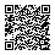 QR-koodi puhelinnumerolle +14782023145