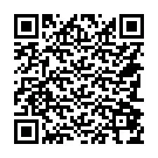 Código QR para número de telefone +14782874384