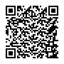 QR код за телефонен номер +14786543057