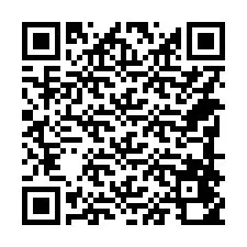 Codice QR per il numero di telefono +14788450705