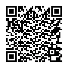 Código QR para número de teléfono +14792000006