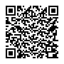 Código QR para número de teléfono +14792000112