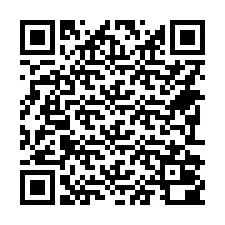 Kode QR untuk nomor Telepon +14792000122