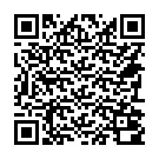 QR-code voor telefoonnummer +14792000144