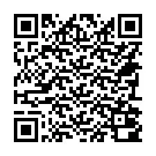 QR Code สำหรับหมายเลขโทรศัพท์ +14792000148