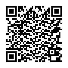 QR Code pour le numéro de téléphone +14792000160