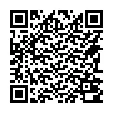 Código QR para número de teléfono +14792000162